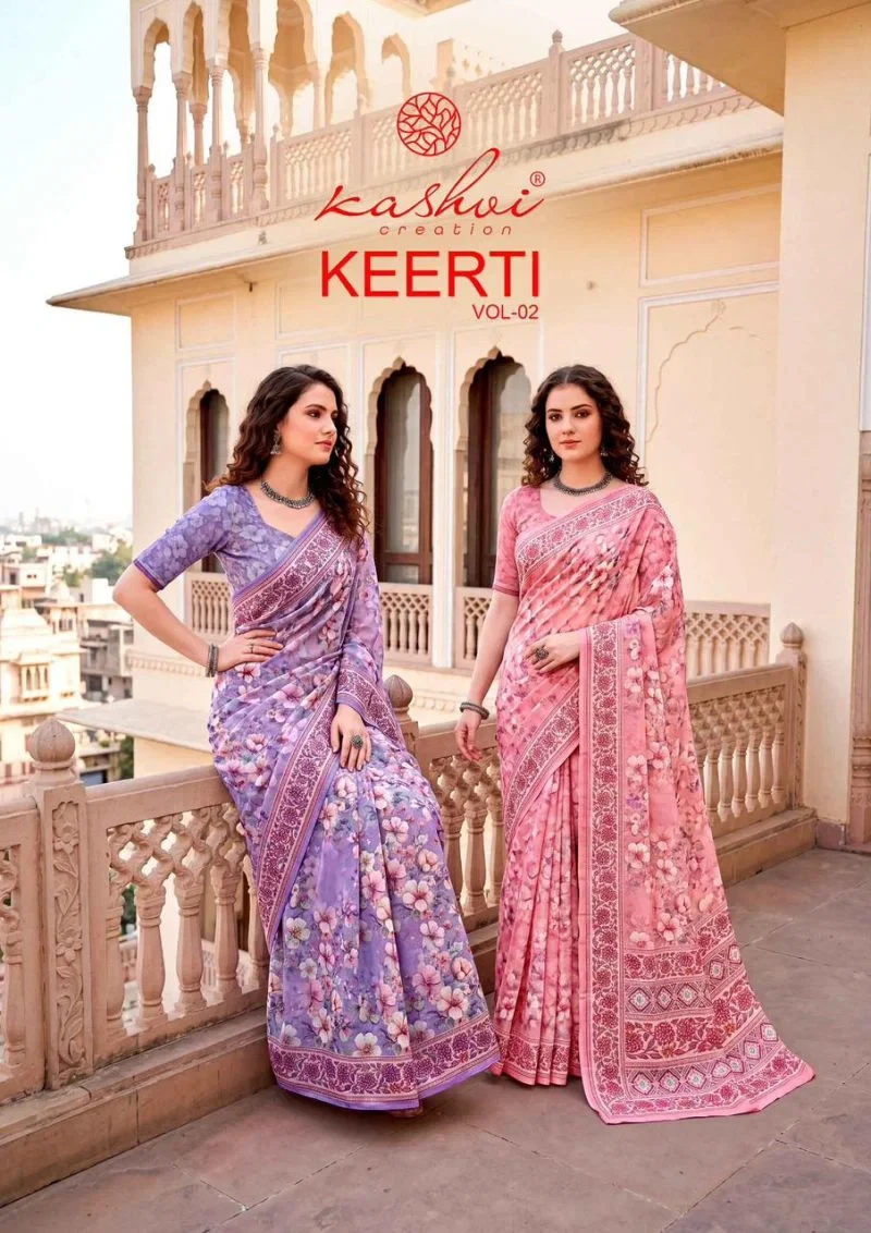 Kashvi Keerti Vol 2 Raga Digital Printed Saree Collection