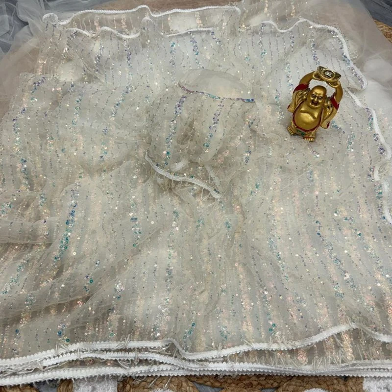 Kc Beed 2 Soft Net Beads Worked Premium Saree Collection