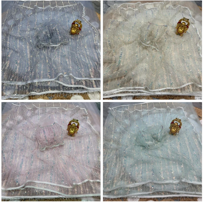 Kc Beed 2 Soft Net Beads Worked Premium Saree Collection